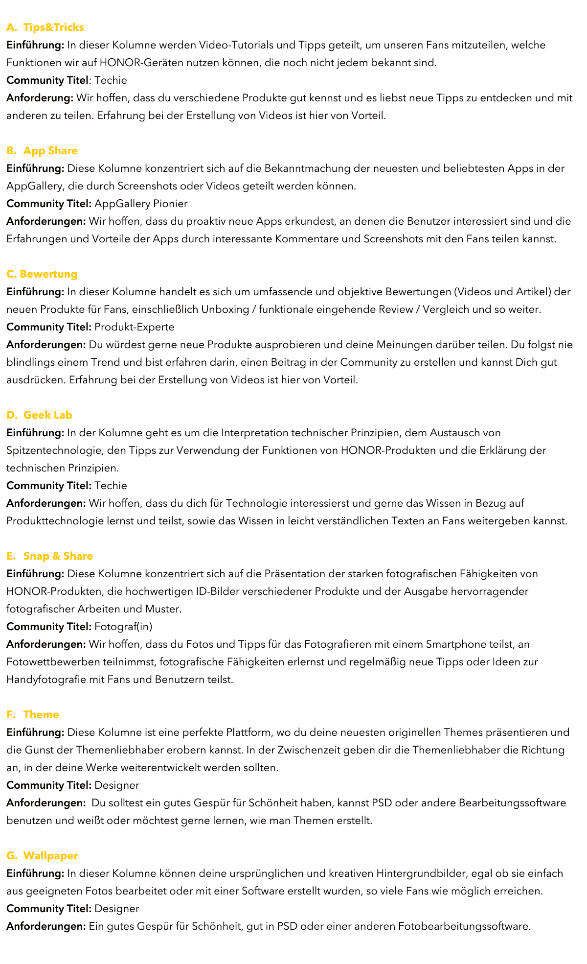 Rekrutierung-HONOR-Community-sucht-Content-Creator