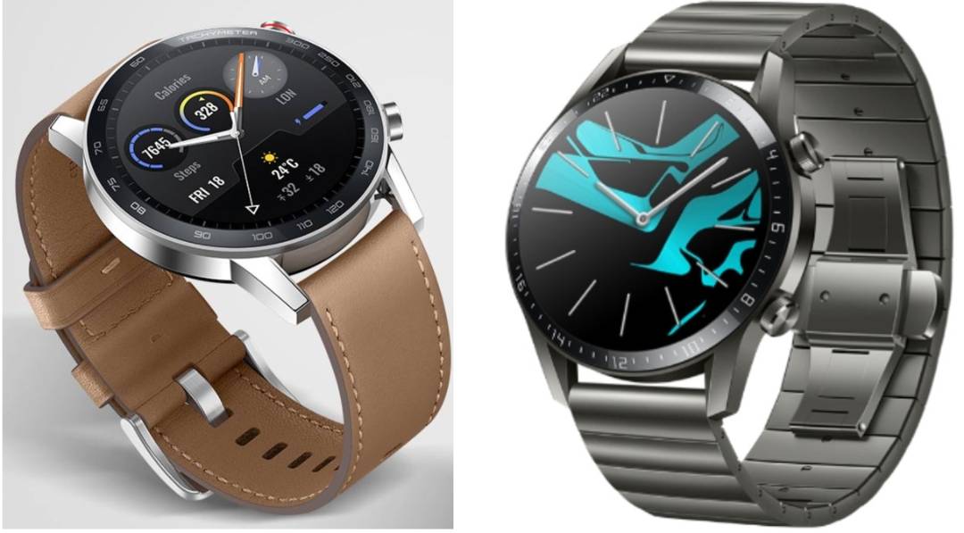 honor magic watch 2 46mm vs huawei watch gt 2