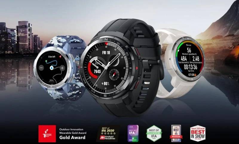Honor Watch GS Pro Camo Blue buy smartwatch, compare prices in stores. Honor  Watch GS Pro Camo Blue - opinions, photos, video review, description and  characteristics | Vedroid.com