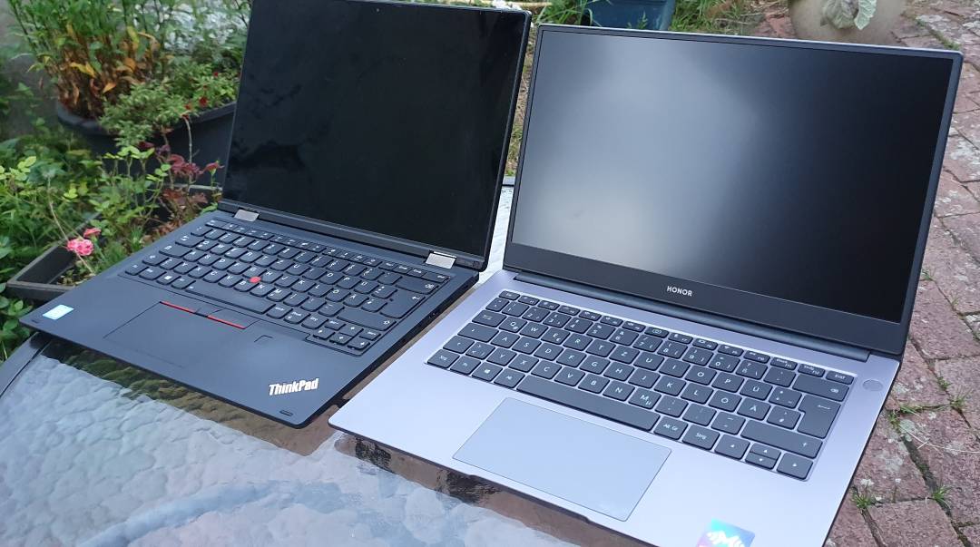 Honor Magicbook Vs Lenovo Thinkpad L390 Yoga Umfassender Vergleich