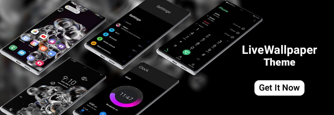 Theme-Phantom-Black-LiveWallpaper-Theme-für-EMUI-109-Magic-Ui