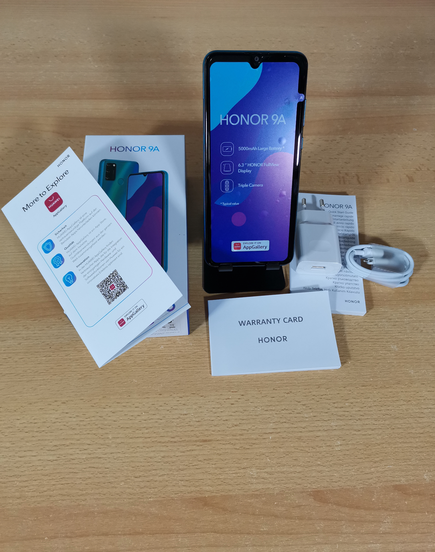 Unboxing-Honor-9A---Da-ist-es-Ich-habe-es-für-Euch-ausgepackt