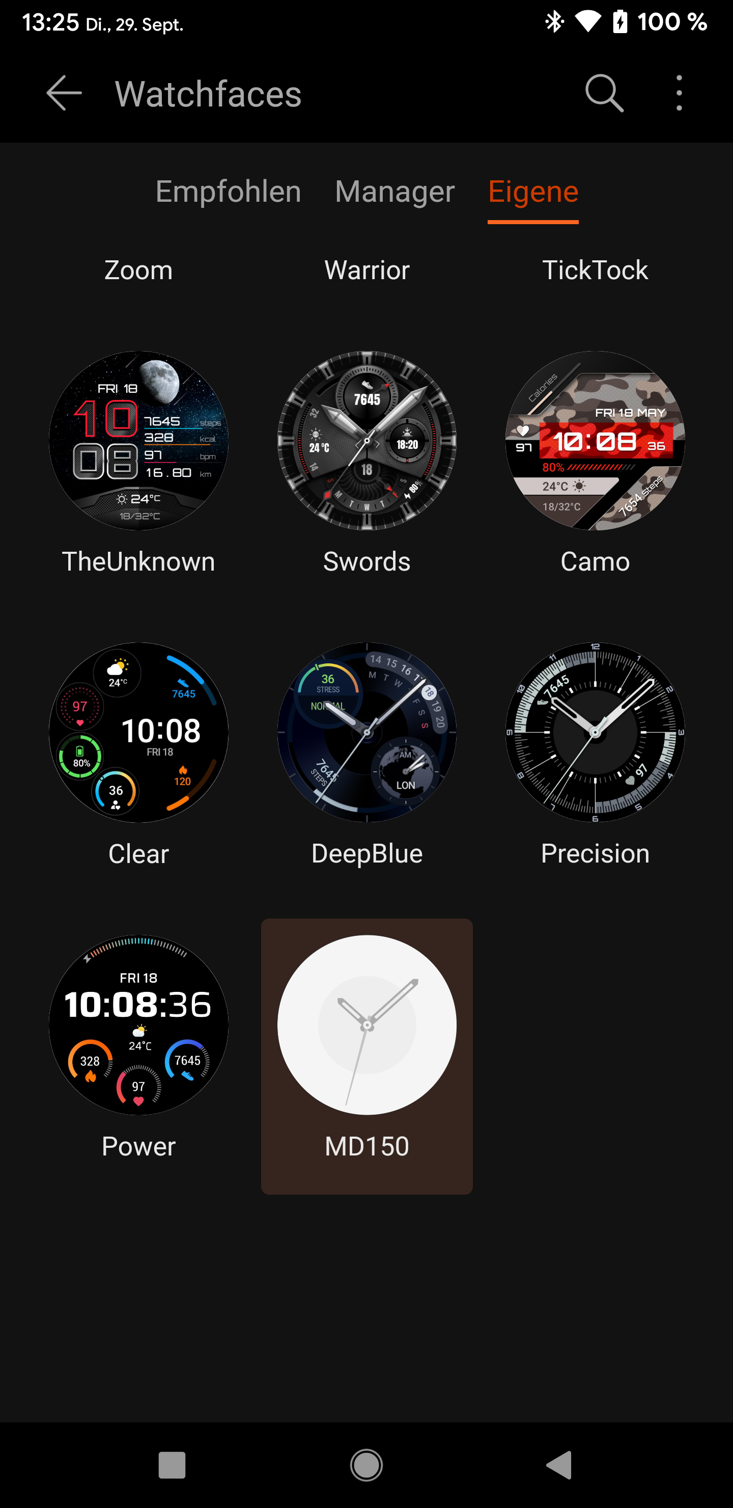 watch face honor gs pro