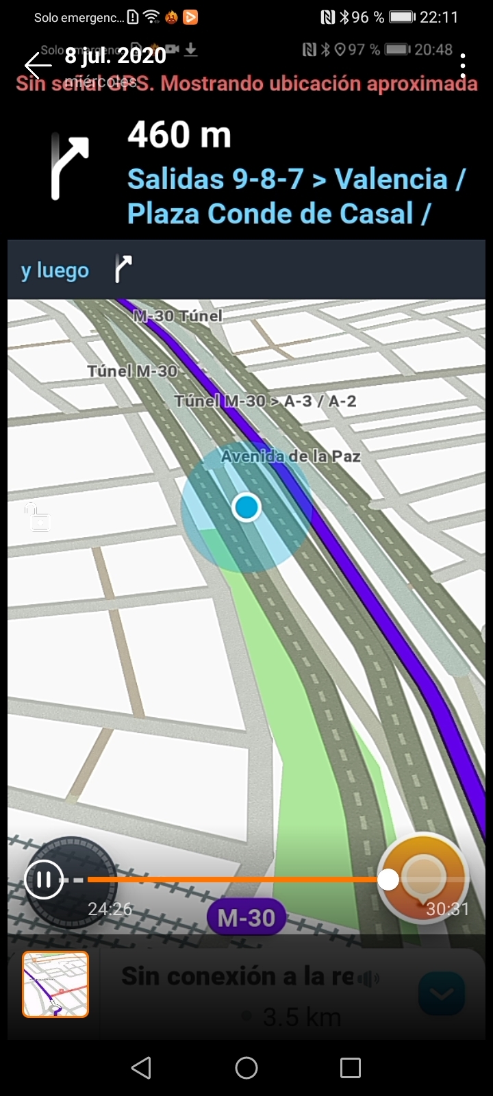 App-Share-y-Honor-9A-Sin-GMS-sin-SIM-y-sin-perderse-con-Waze