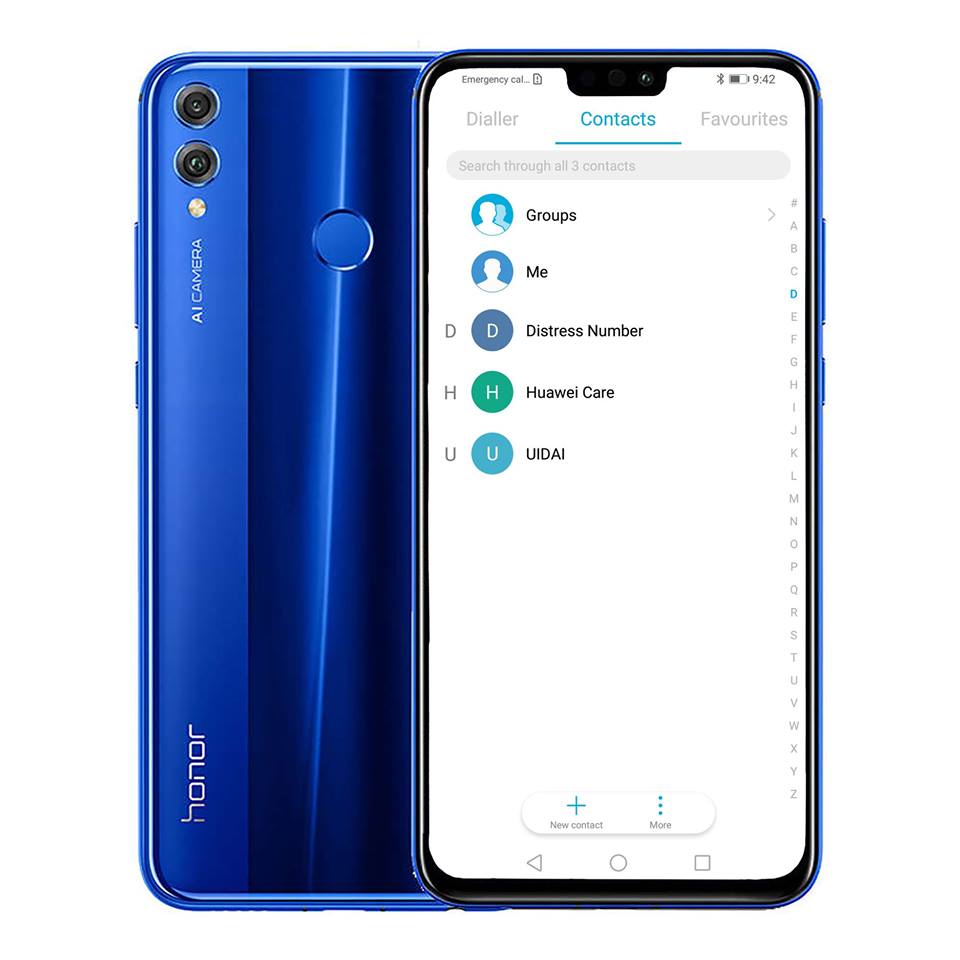 Tema-oscuroazul-del-Honor-8X-para-EMUI-5882-Tema-por-defecto-pero