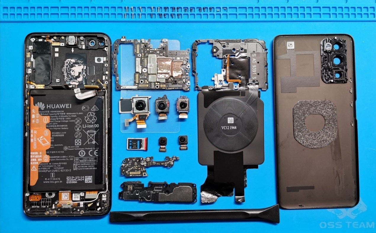 Honor-View-30-Pro-Desmontaje-en-partes-5G-al-poder