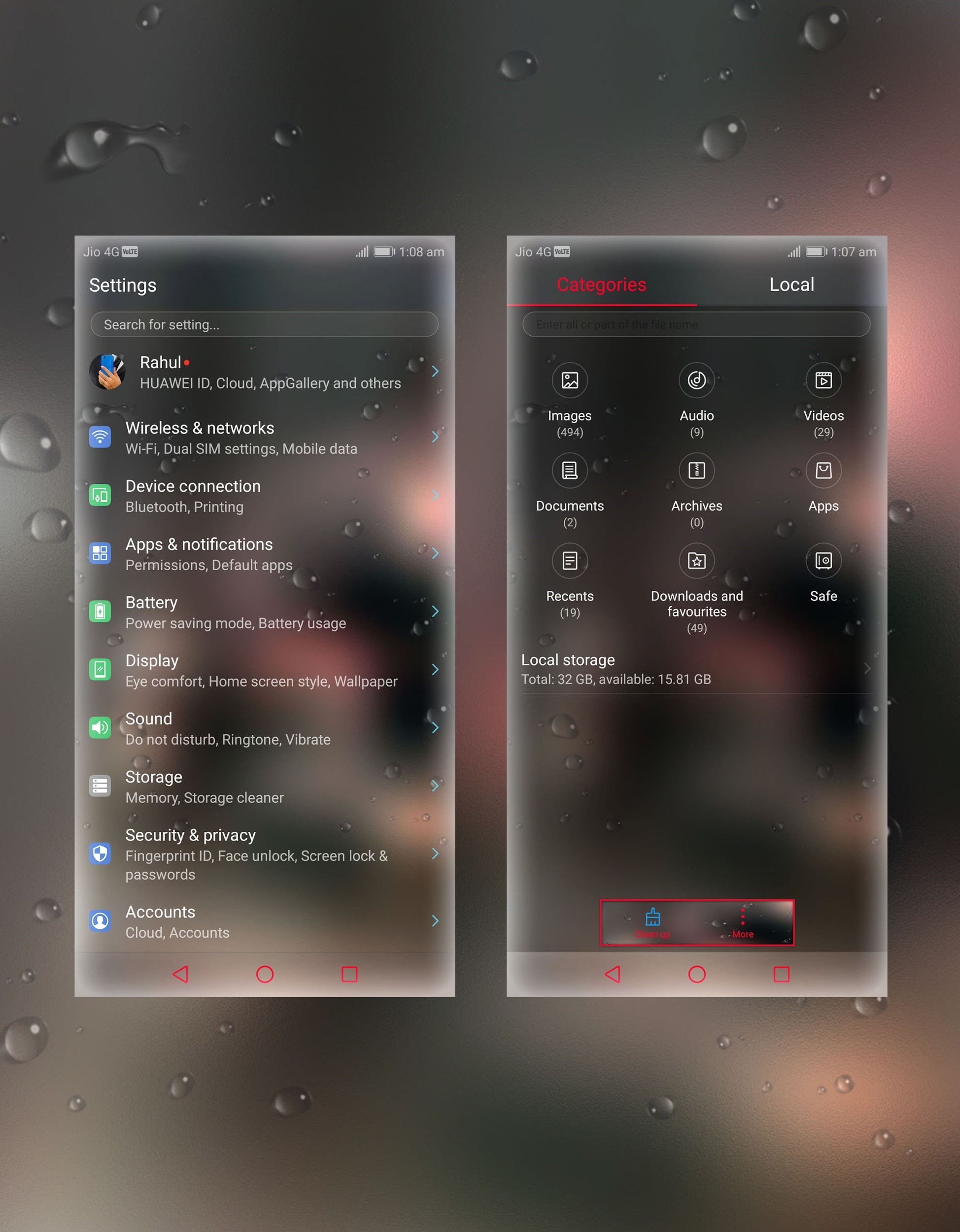 Nuevo-tema-Tema-Raindrops-para-EMUI-5-y-EMUI-8