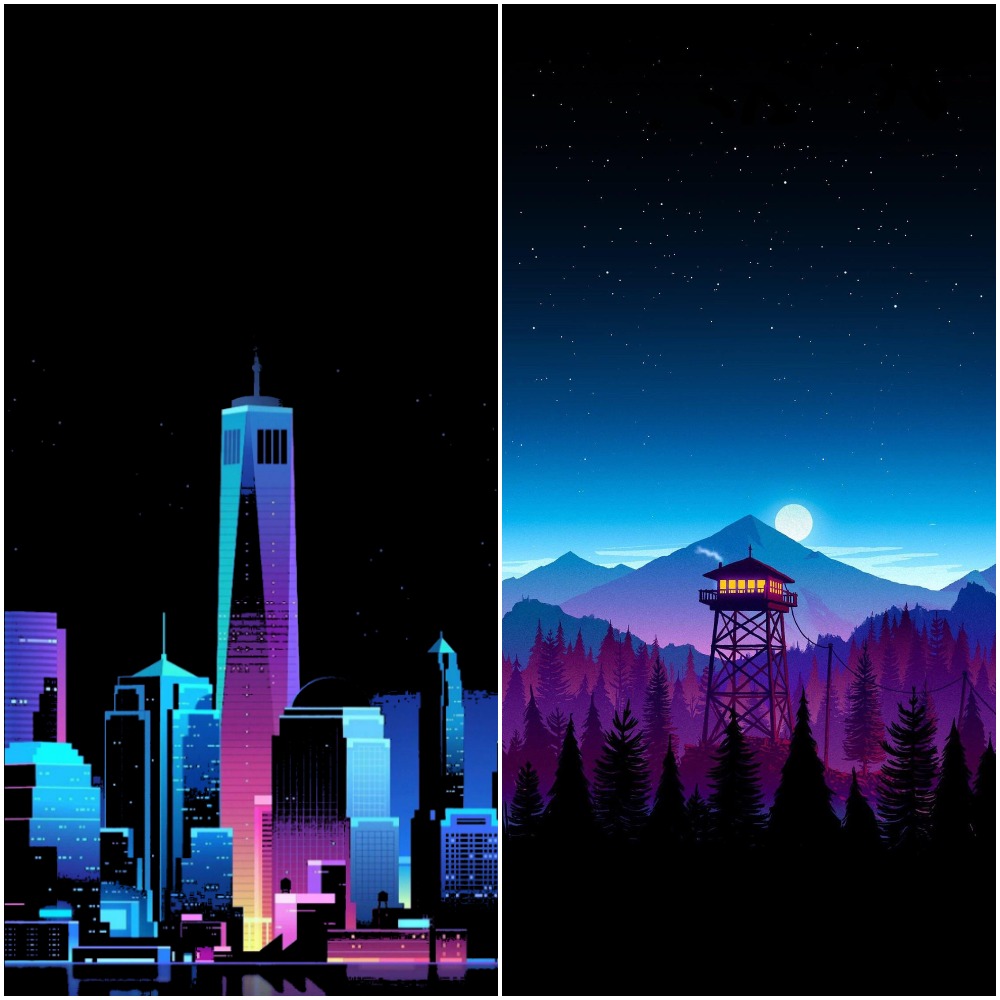 Wallpapers-Colección-minimalista-y-colorida