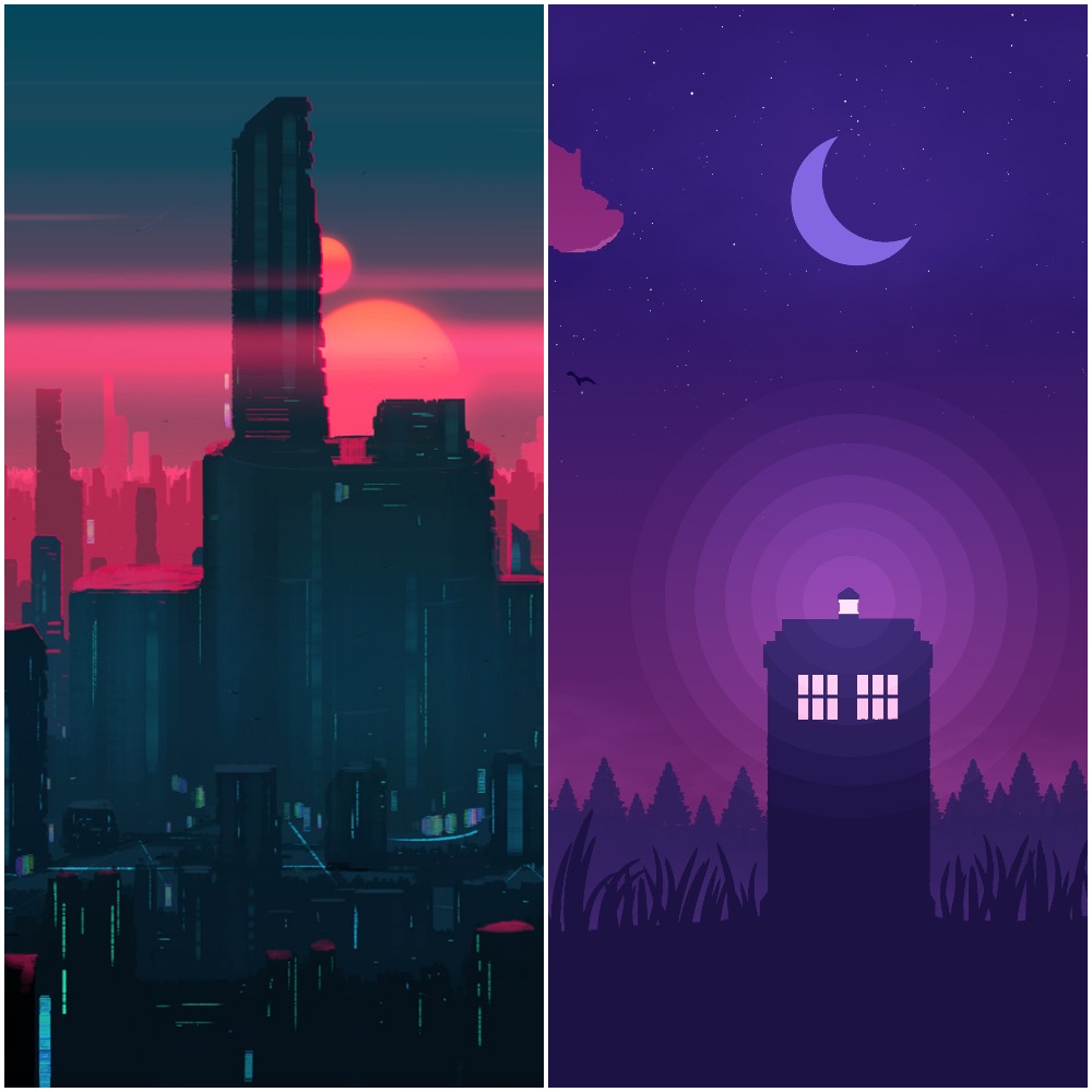 Wallpapers-Colección-minimalista-y-colorida