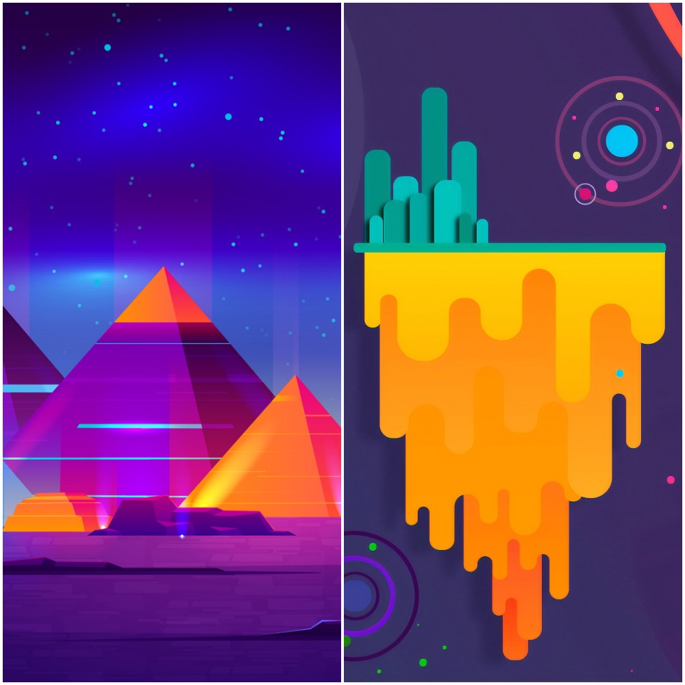 Wallpapers-Colección-minimalista-y-colorida