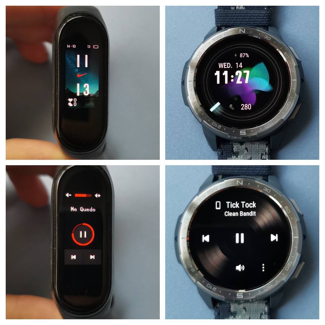Comparación honor magic watch GS PRO con xiaomi band 4 - Parte 1 | HONOR  CLUB (ES)