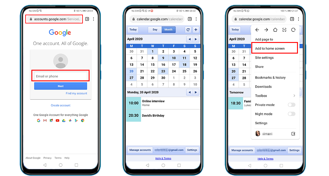 Guía-de-la-aplicación-Cómo-usar-Google-Calendario-en-HONOR-9X-PRO