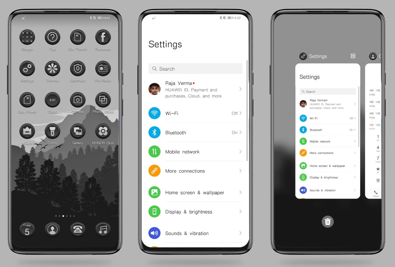 Temas-Nuevo-Tema-de-Black-Mountain-para-EMUI-10-y-Magic-UI-3-Ideal