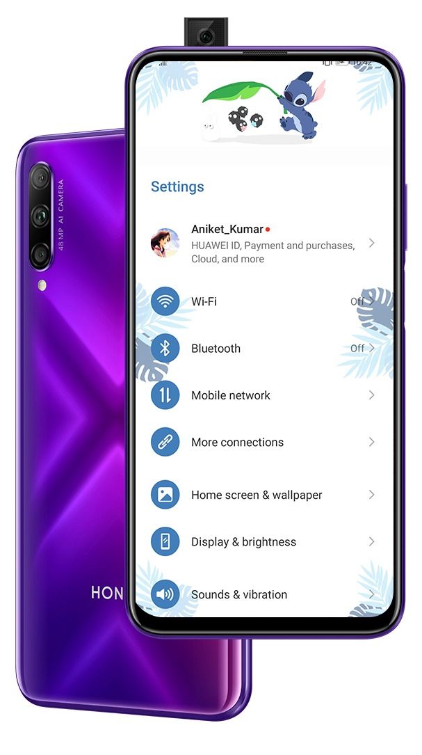 Temas-Stitch-Tema-lo-mejor-para-Honor-9x-Pro---EMUI910