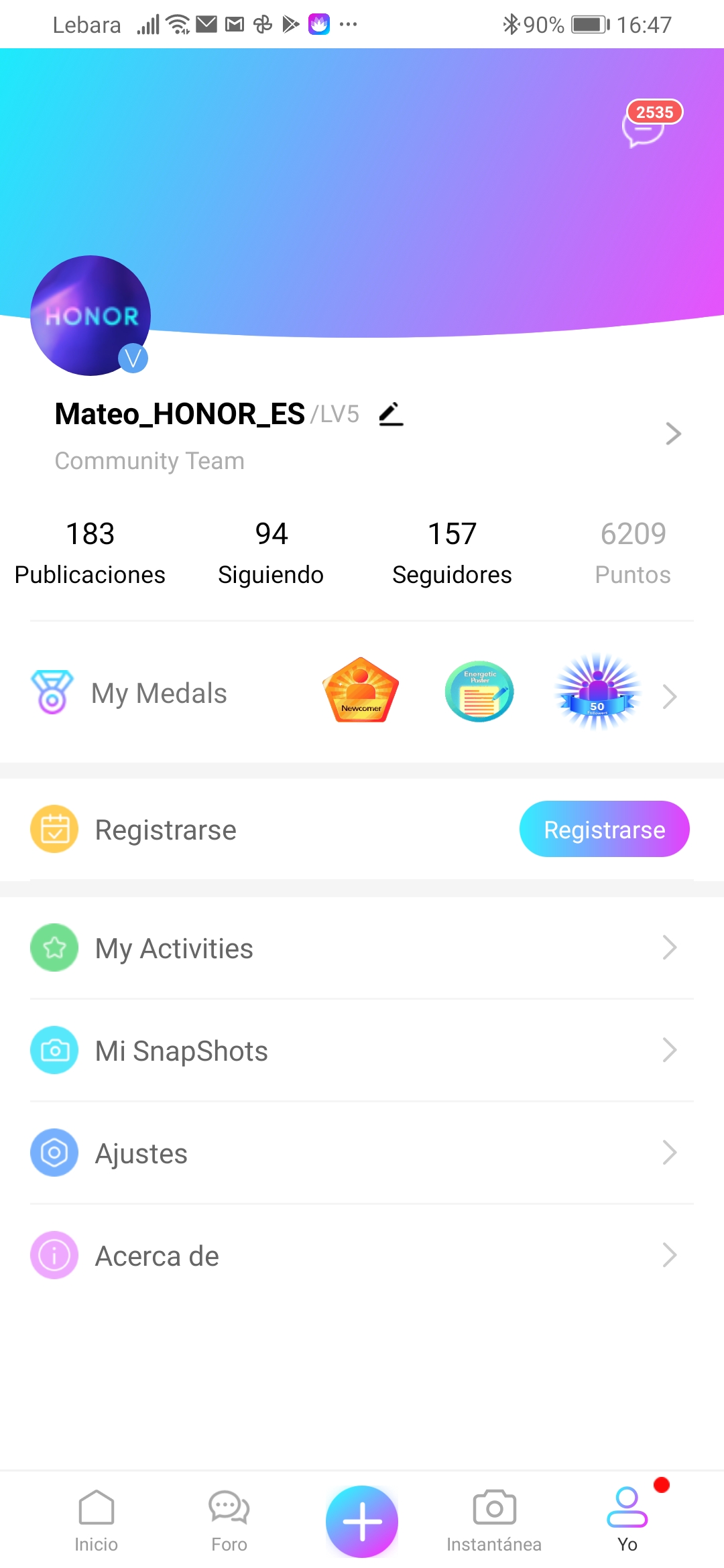 pspan-stylefont-size16pxspanQueridos-nuevos-HONOR-Fansspanspanppspan