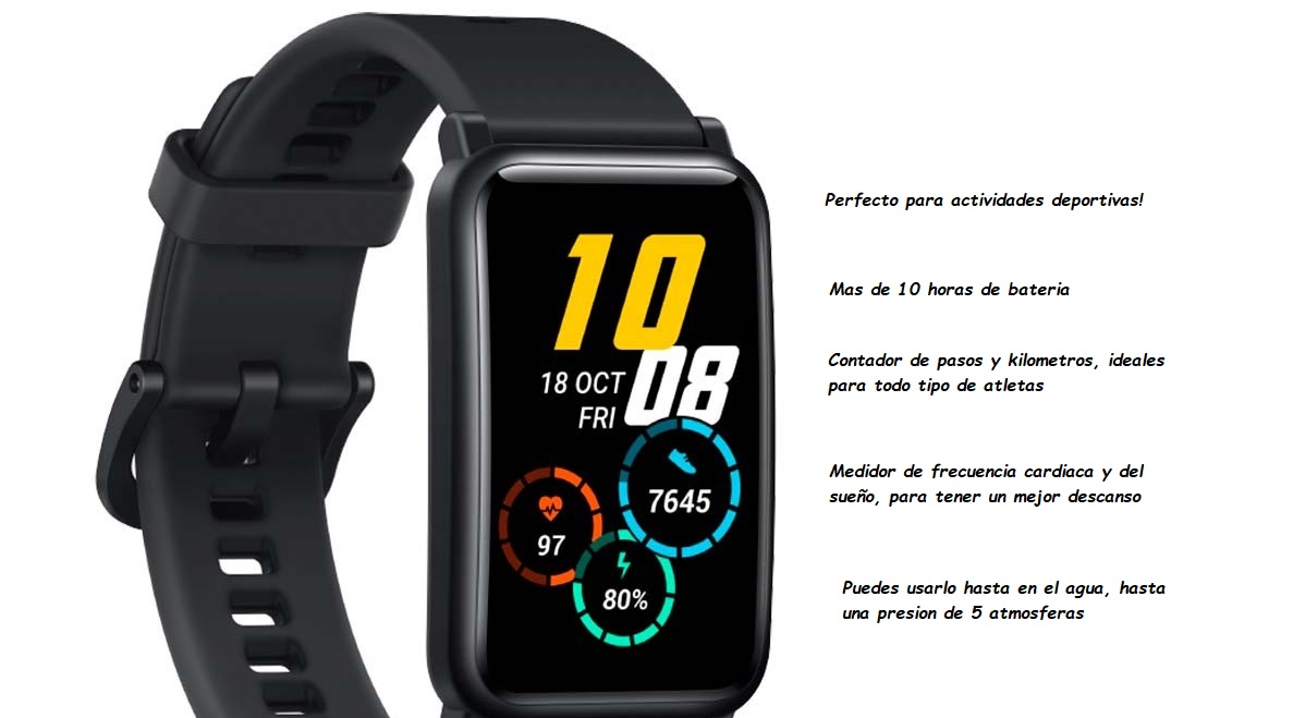 HONOR Watch ES - Reloj inteligente - Calidad Huawei
