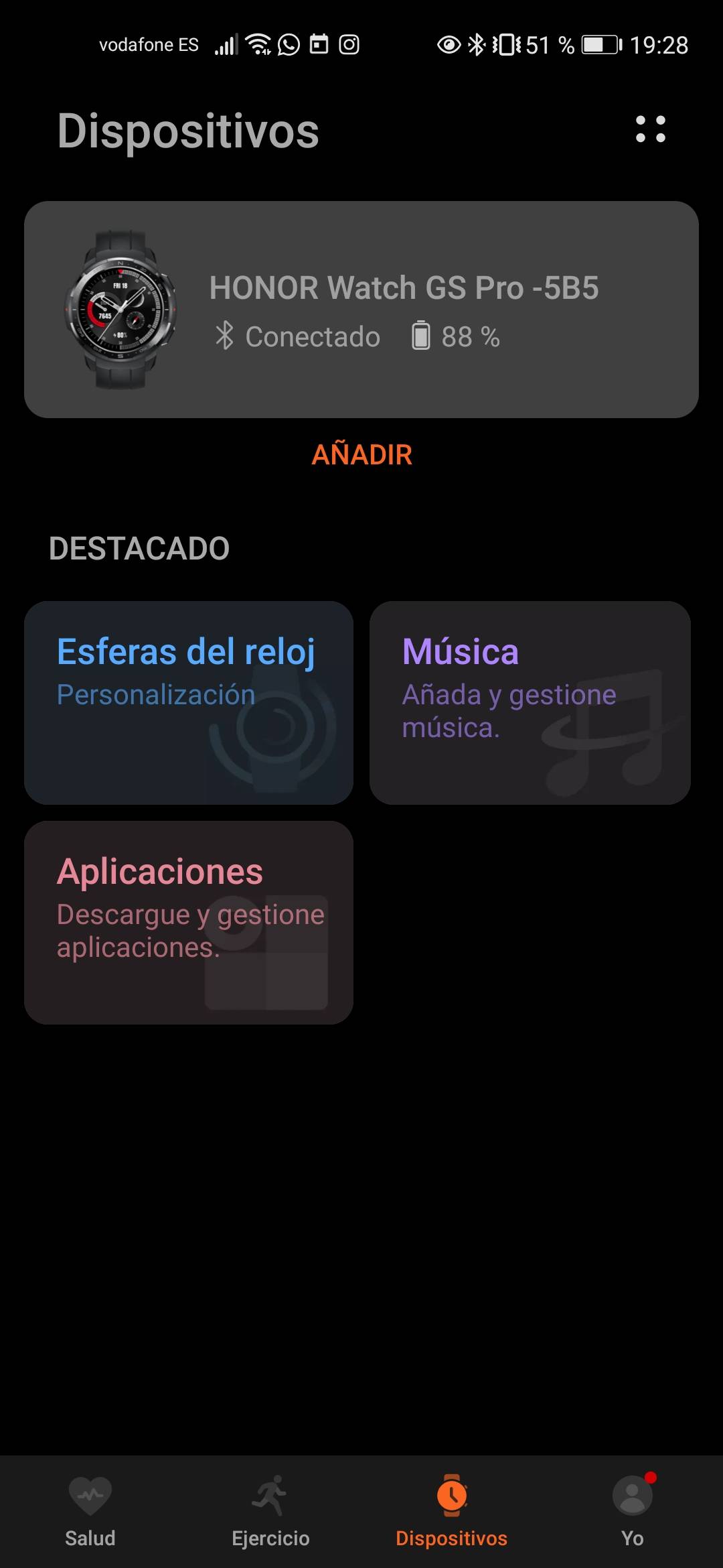 Cambiando las esferas del honor watch Gs Pro | HONOR CLUB (ES)