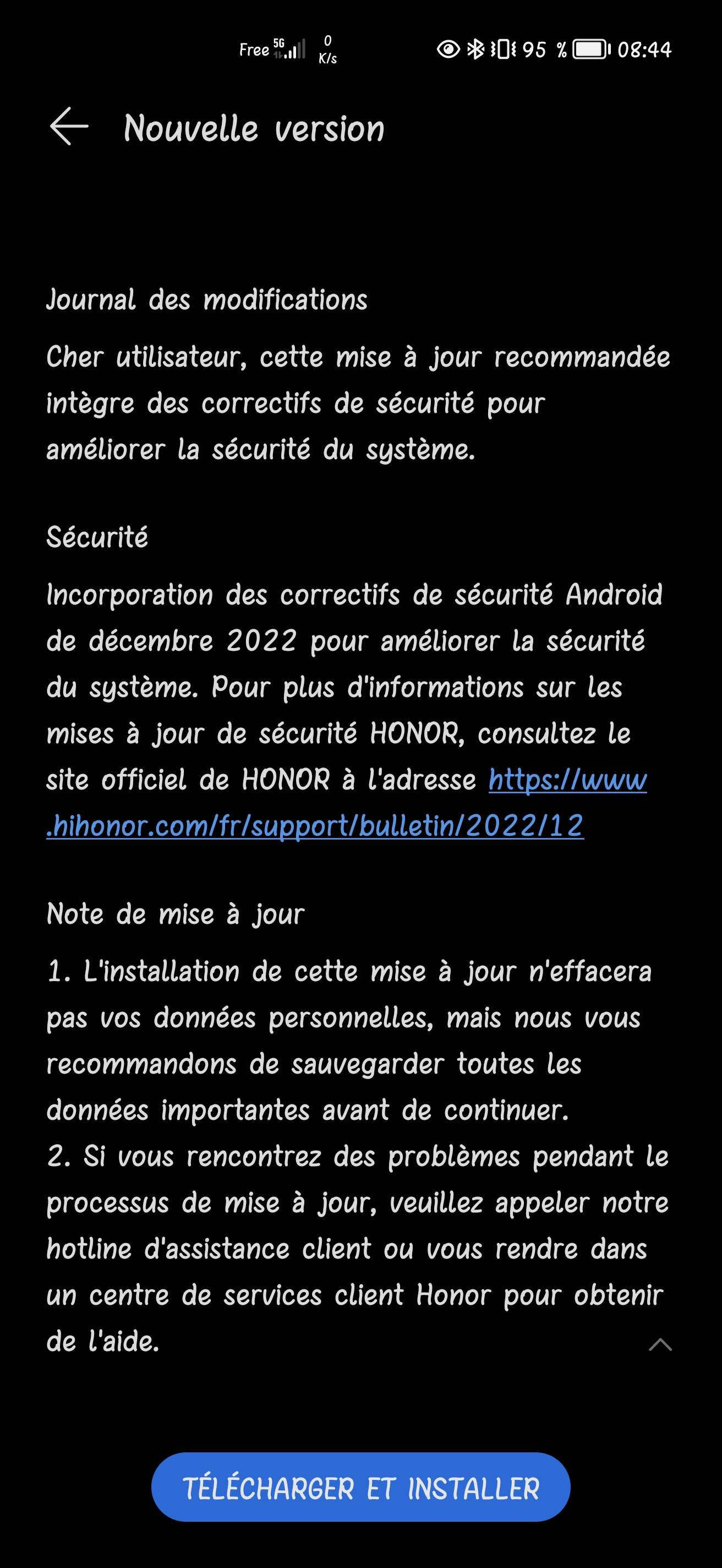 pBonjourppbrppUne-mise-à-jour-est-disponible-sur-nos-Honor-Magic-4-pro