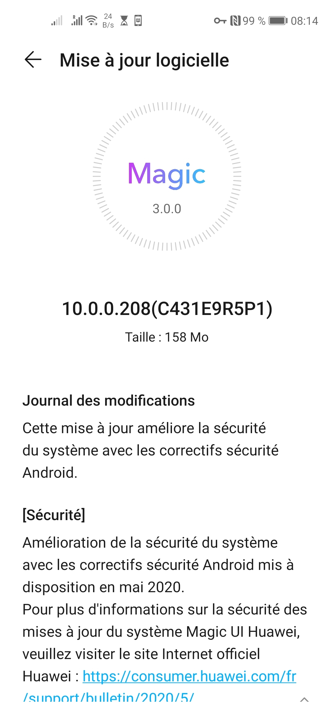 mise-à-jour-Honor-20-Pro-Magic-UI-3