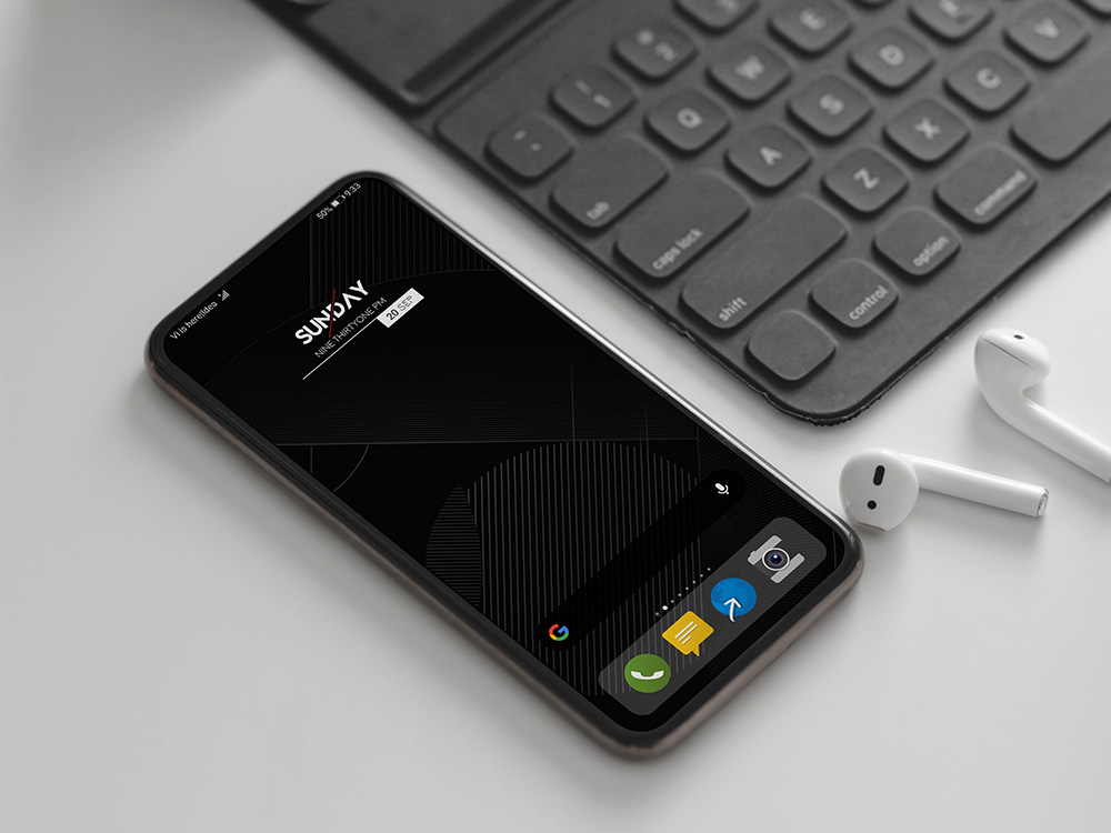 pspanThème-Black-OS-Dark-pour-Huawei-EMUI-910-Magic-Ui-21-Utilisateurs