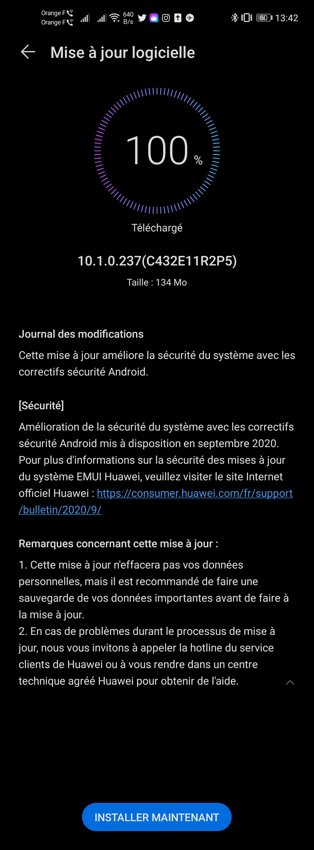 pspanUne-nouvelle-mise-à-jour-du-Honor-view-20spanppspanCorrectif-de