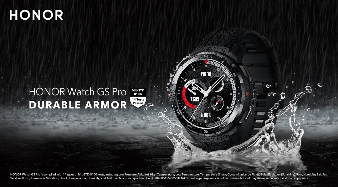 Honor Watch GS Pro : déjà 50 € de remise sur la montre connectée