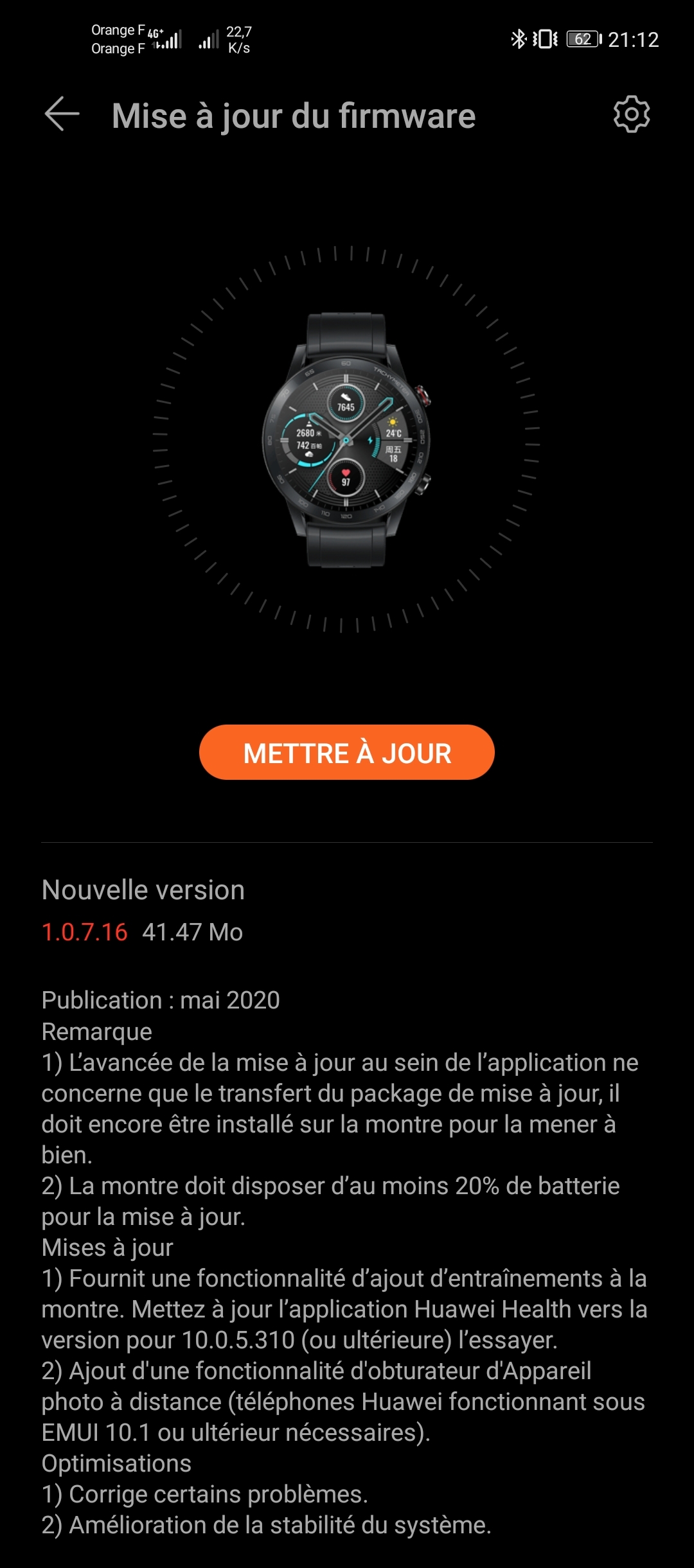 Nouvelles-LA-HONOR-MAGICWATCH-2-OBTIENT-100-ENTRAÎNEMENTS-AVEC-LA-MISE