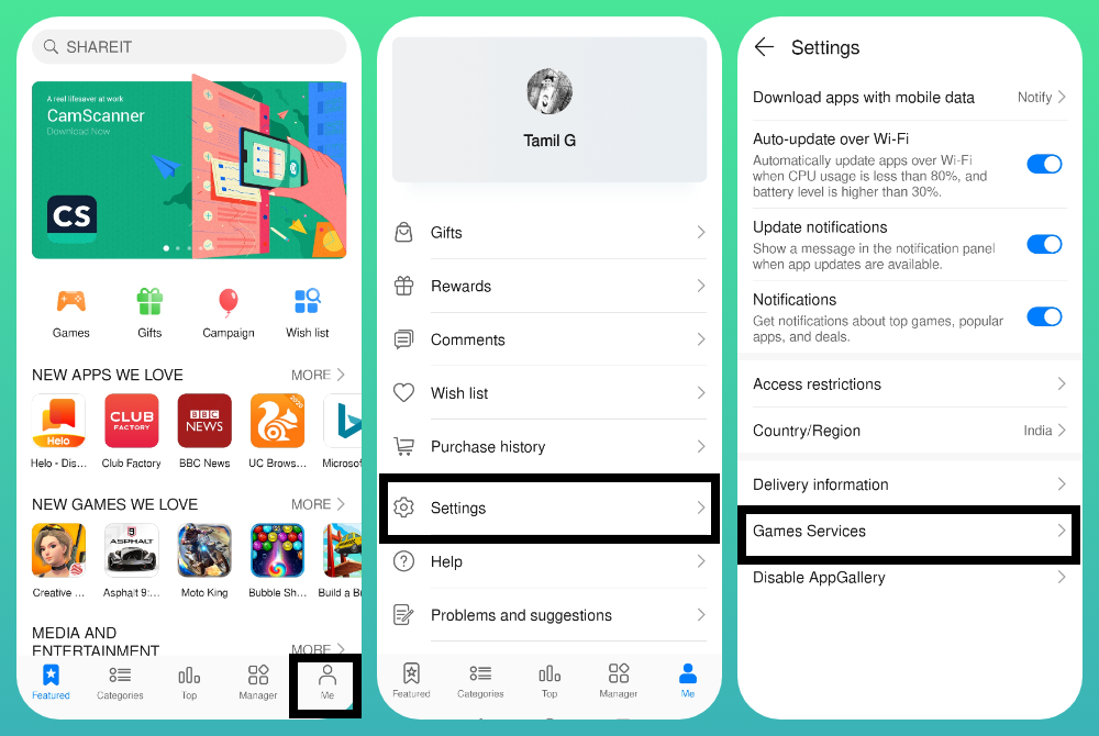 Tutoriel-Comment-activer-les-services-de-jeux-dans-HUAWEI-AppGallery