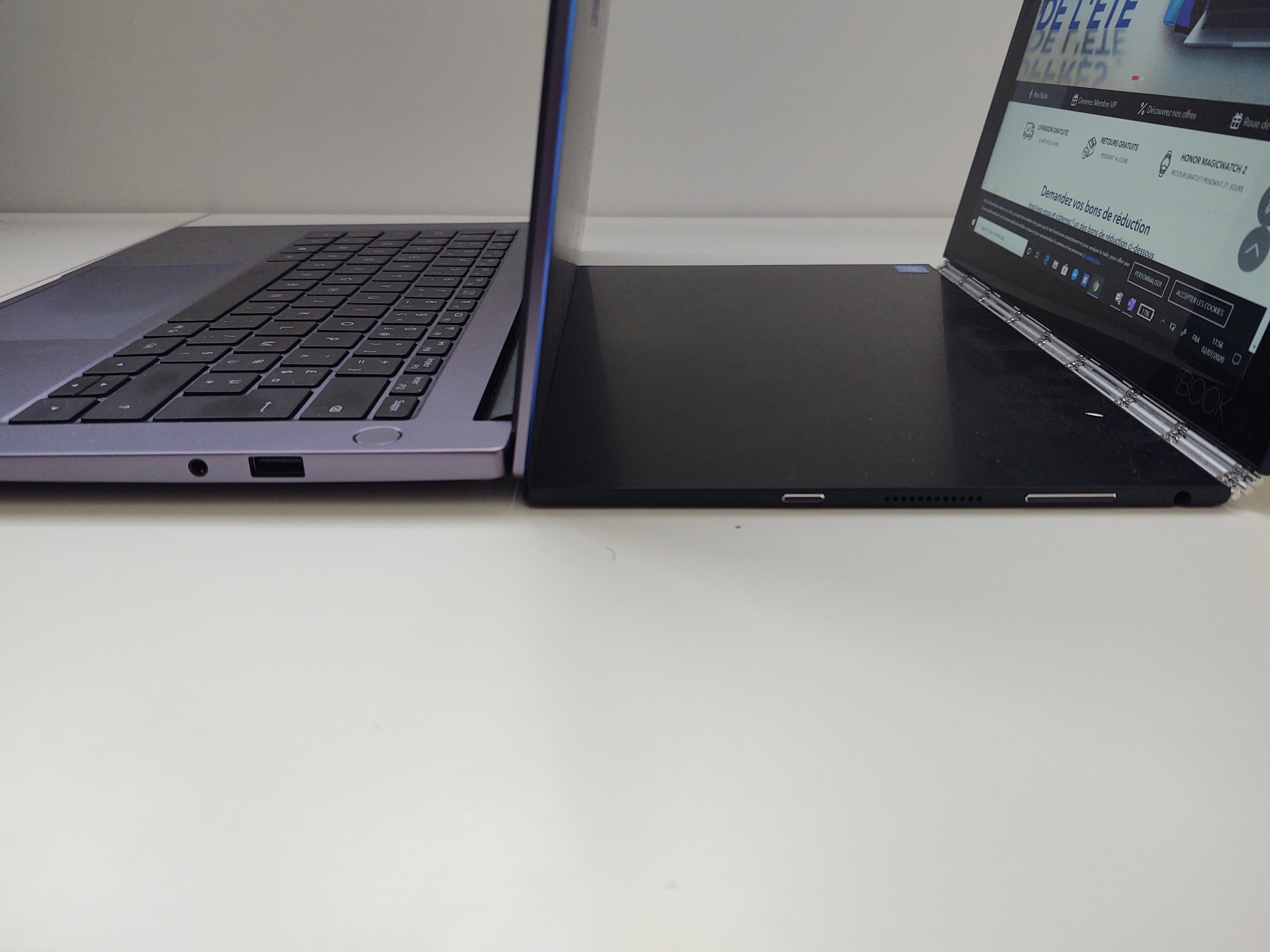 HONOR-MagicBook-14-VS-Lenovo-YogaBook