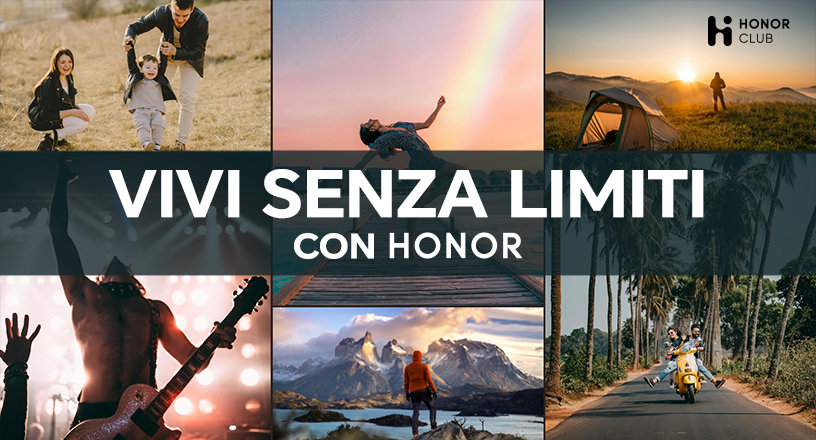 Contest: VIVI SENZA LIMITI con HONOR!