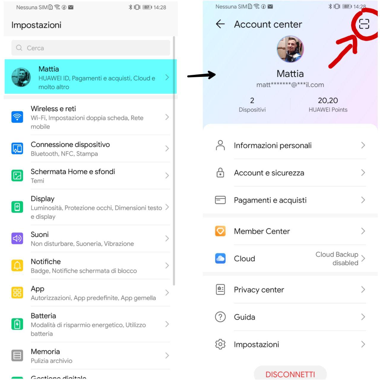 TipsampTricksnbspAutentificazionenbspHuaweinbspAccountnbsptramitenbsps