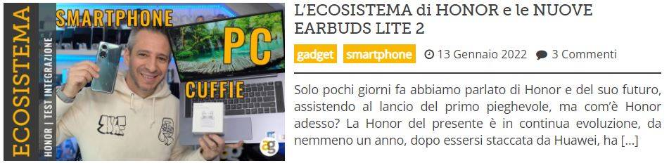 Andrea Galeazzi ci parla dell'ecosistema HONOR | HONOR CLUB (IT)