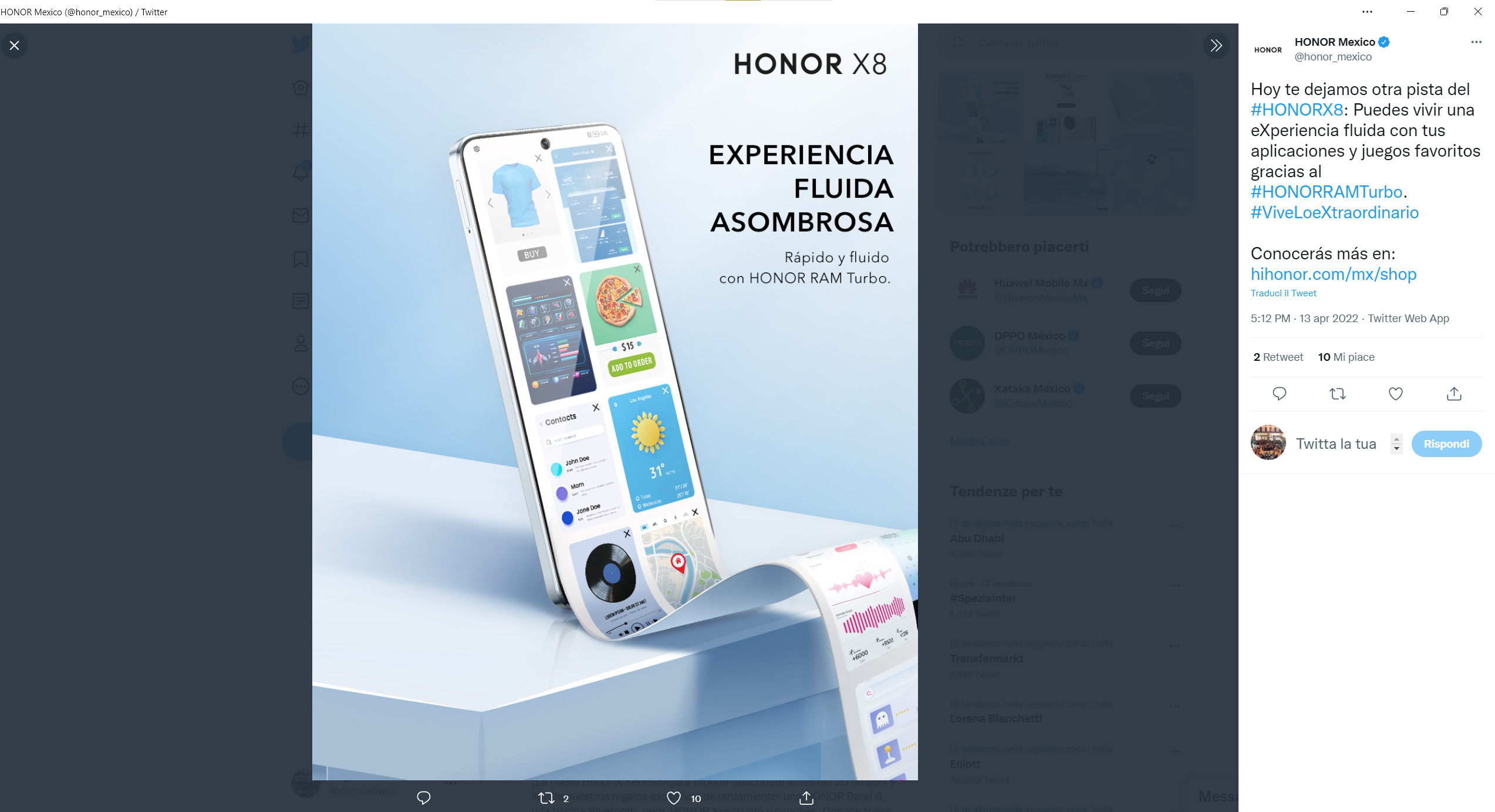 pbrppCiao-a-tutti-HONOR-FANSppbrppEccomi-qui-con-un-paio-di-Tweet