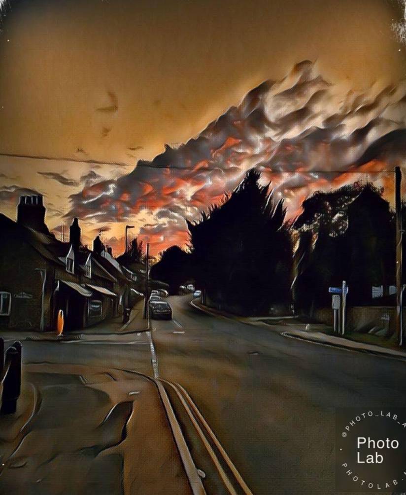 Groby-sunset