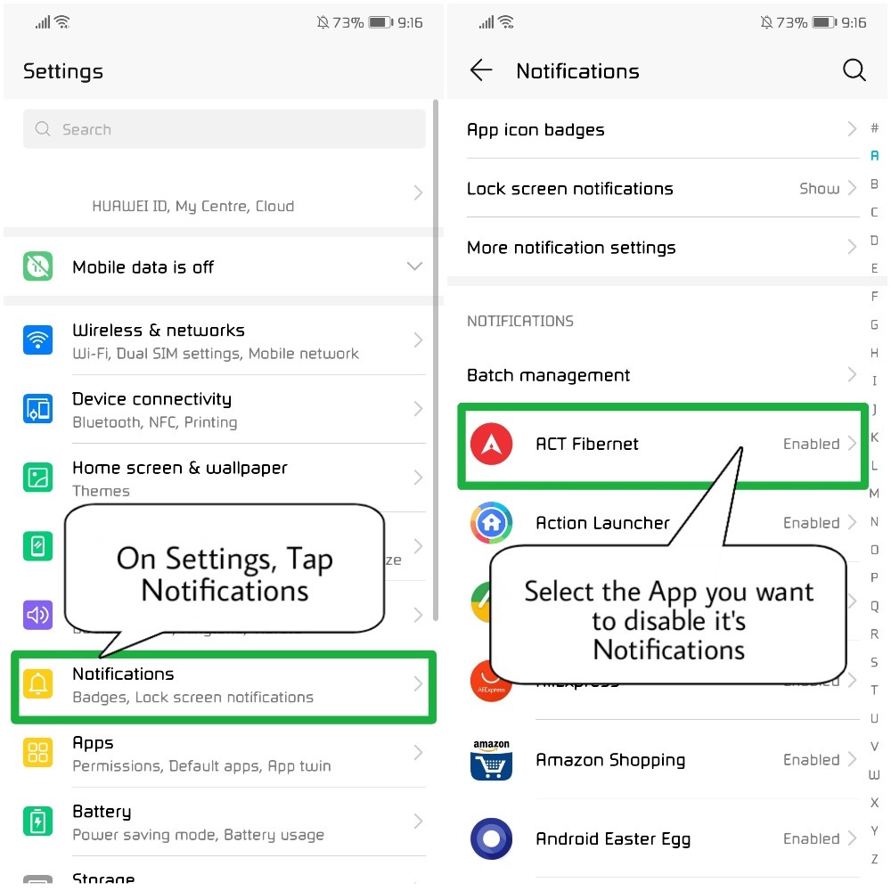 [Tutorial] How to Disable App Notifications HONOR CLUB (UK)