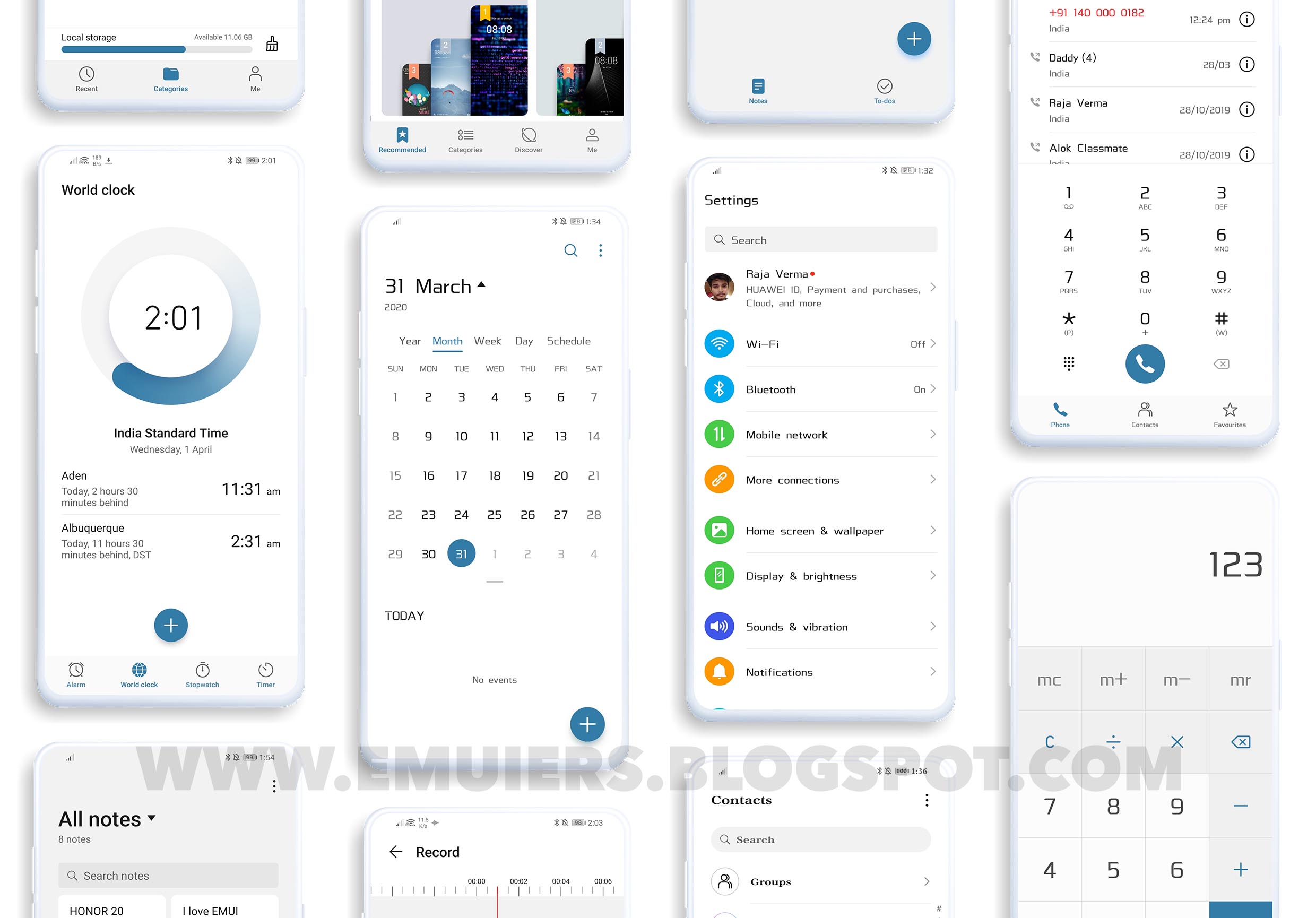 Theme-Share-Minimal-Mountain-Theme-For-EMUI-10-and-Magic-UI-30-Devices