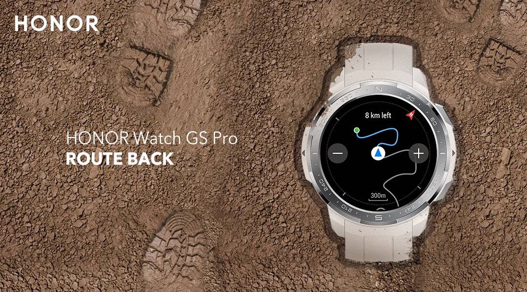 honor watch gs pro navigation