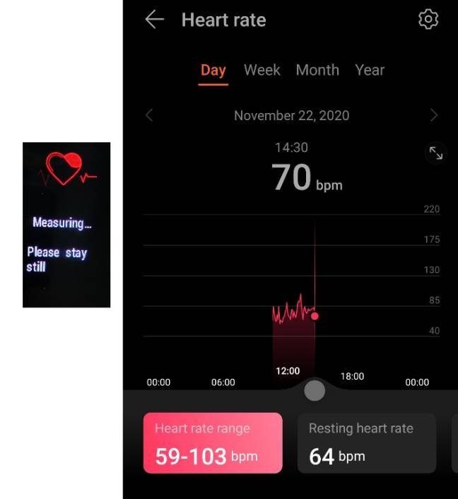 huawei band 6 blood pressure