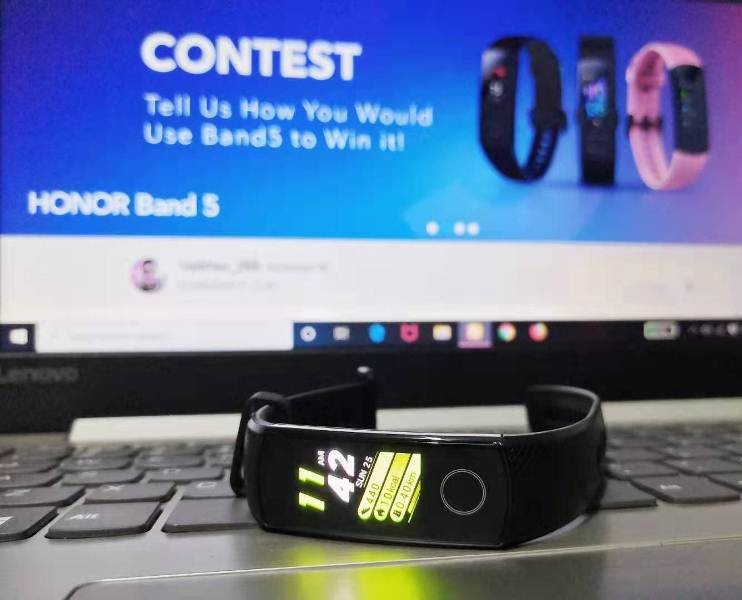 NewProduct-Honor-Band-5-First-impression-The-colour-display-makes-it-a