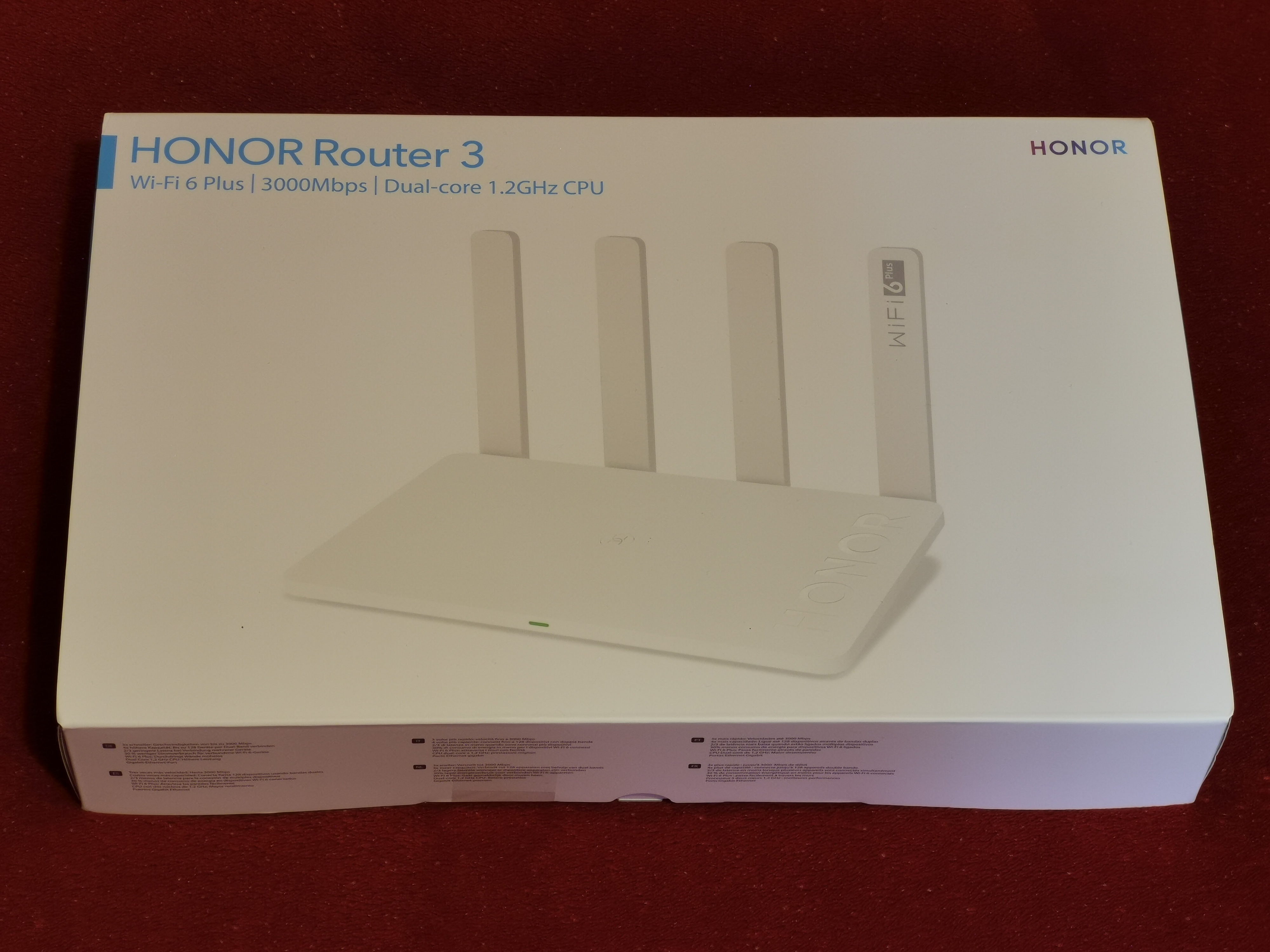 Honor Router 3 WiFi 3000Mbps Dual Band 2,4 GHz et 5 GHz