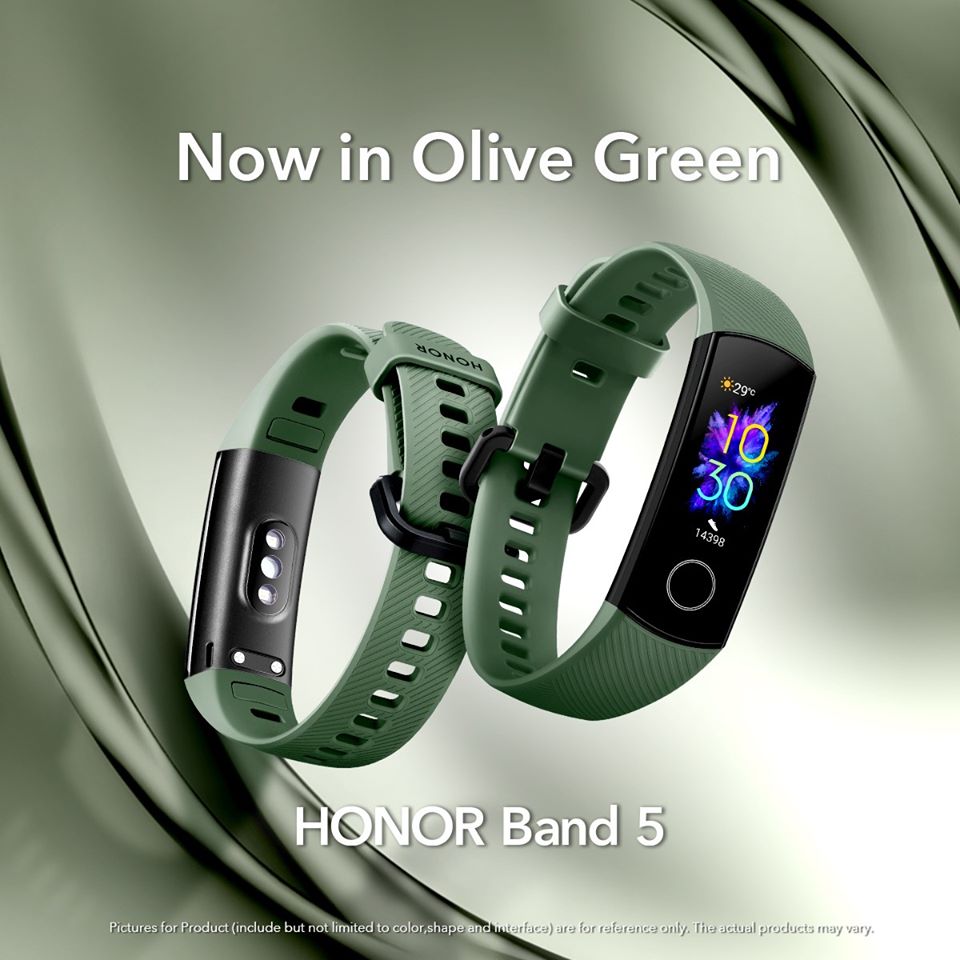 HONOR-Band-5-Olive-Green-color-revealed