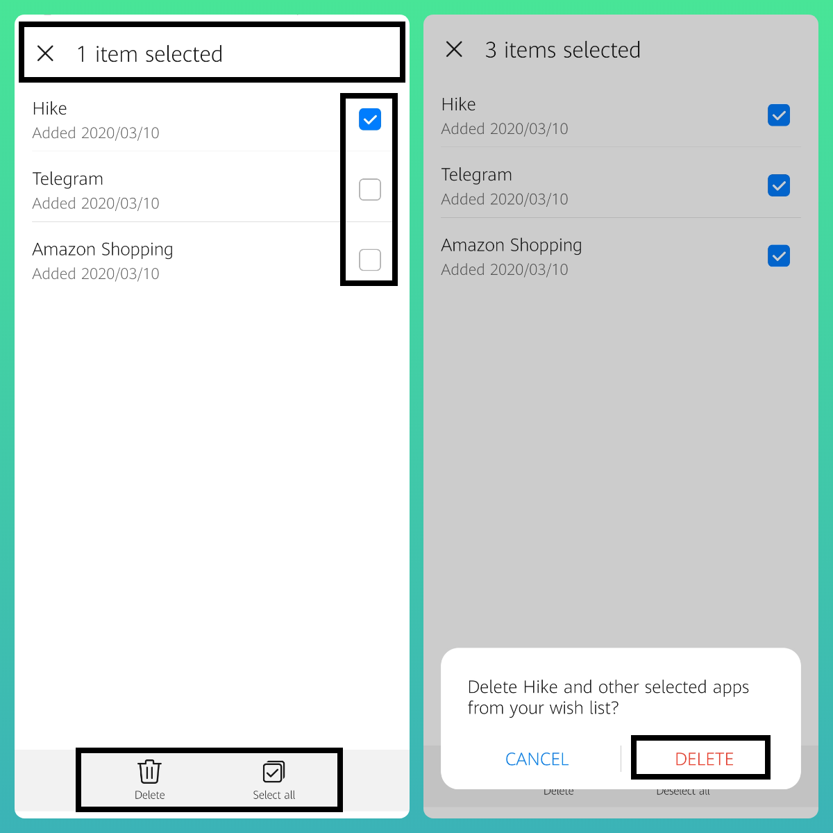 AppGallery-How-Wish-list-works-in-HUAWEI-AppGallery