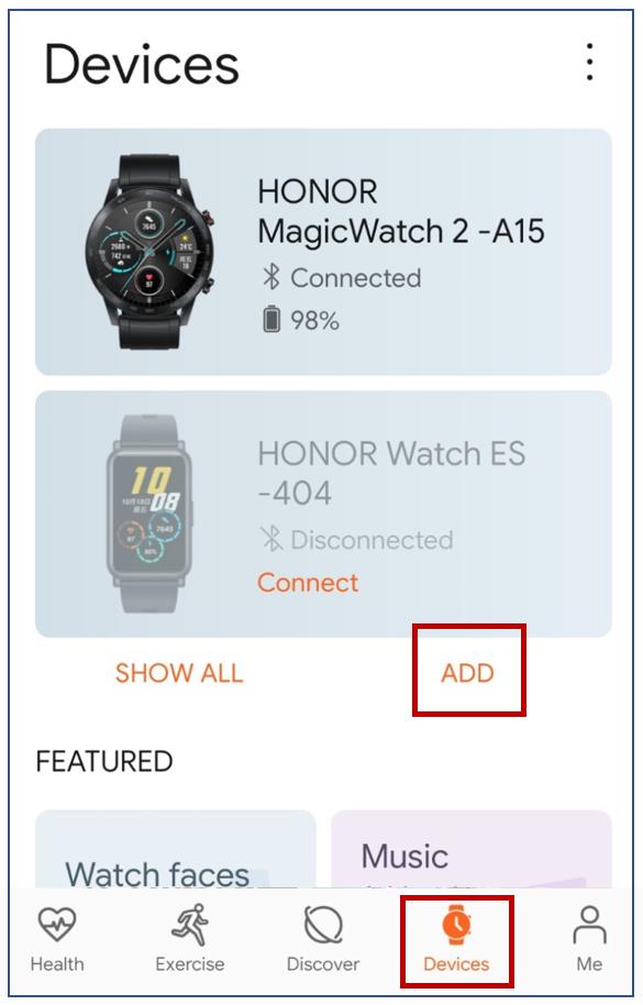 Honor magic watch 2 app store sales